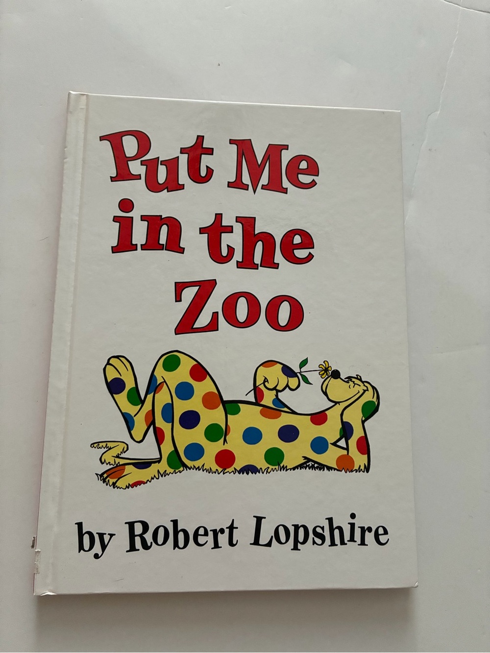Put Me in the Zoo by Robert Lopshire - White Cover with Multicolor Illustration
